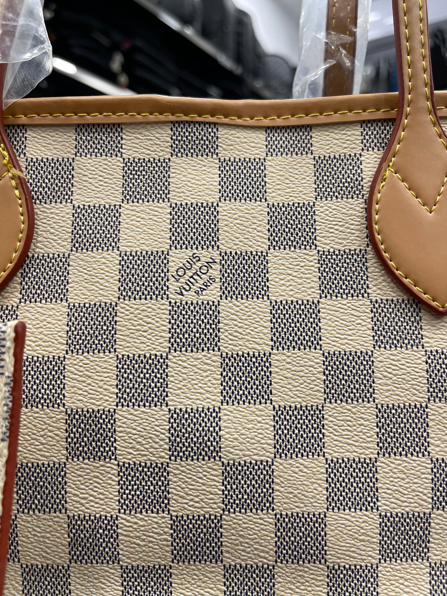 Louis Vuitton Neverfull Small size damier azur bag
