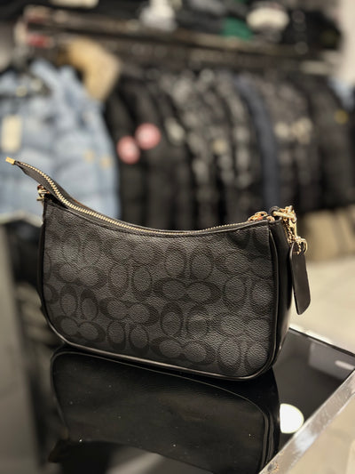 Coach Teri Mini Crossbody black bag