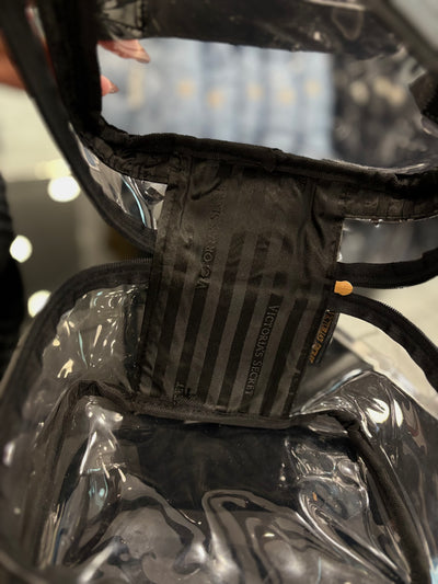 Victoria's Secret vanity black bag