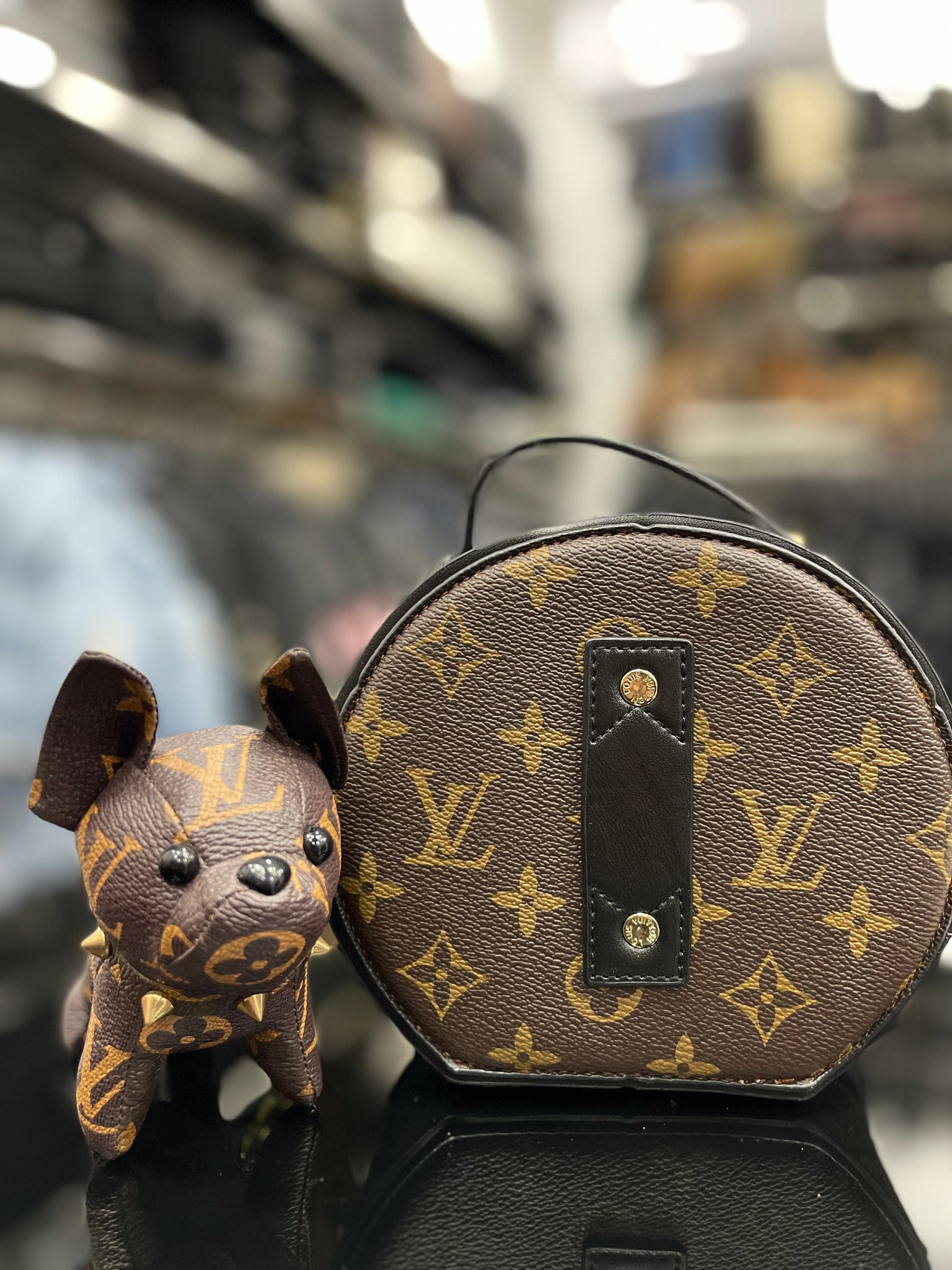Louis Vuitton mini boite chateau monogram bag