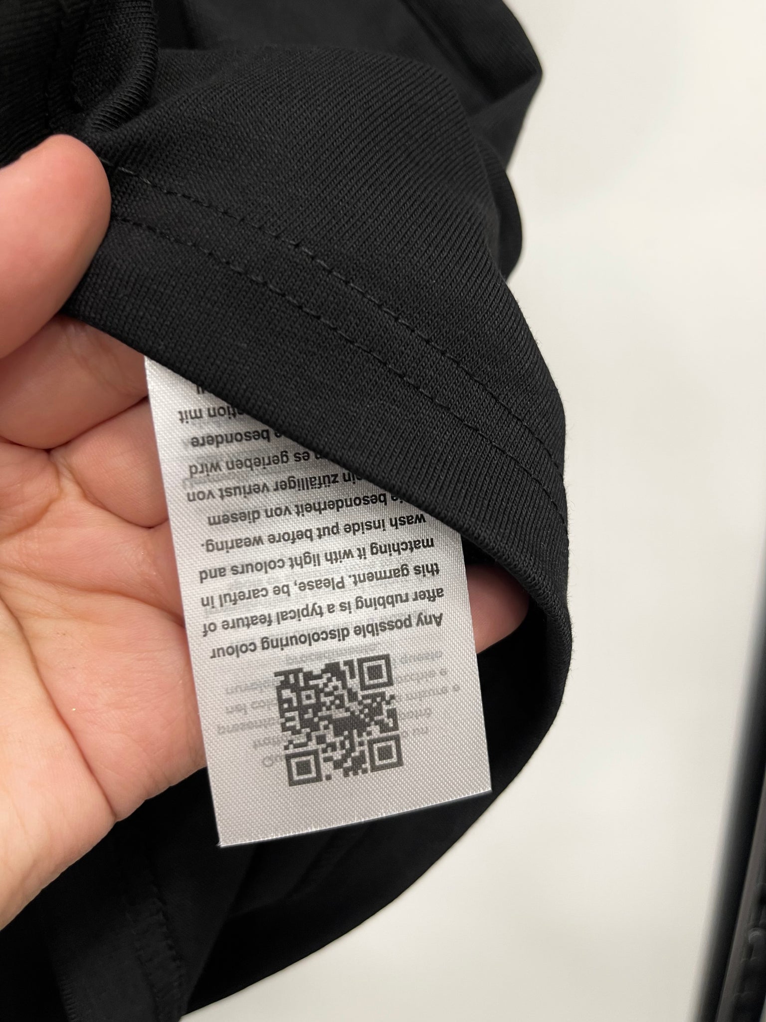 Moncler OVERSIZED Black T-shirt