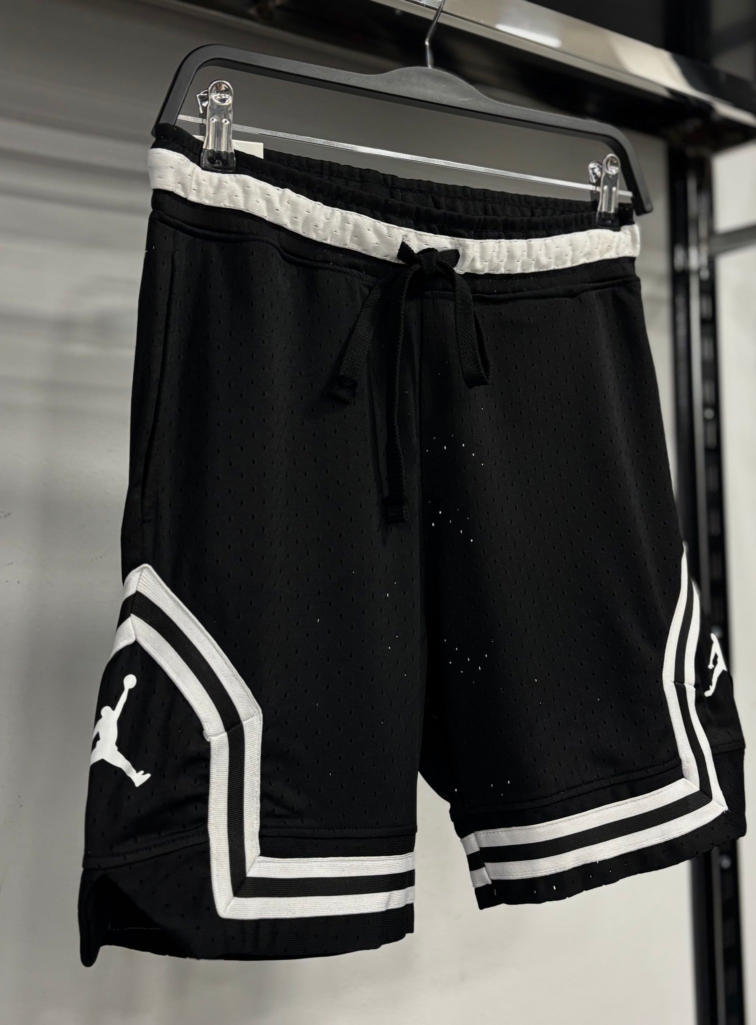 Jordan Sport Dri-FIT Mesh Diamond black shorts