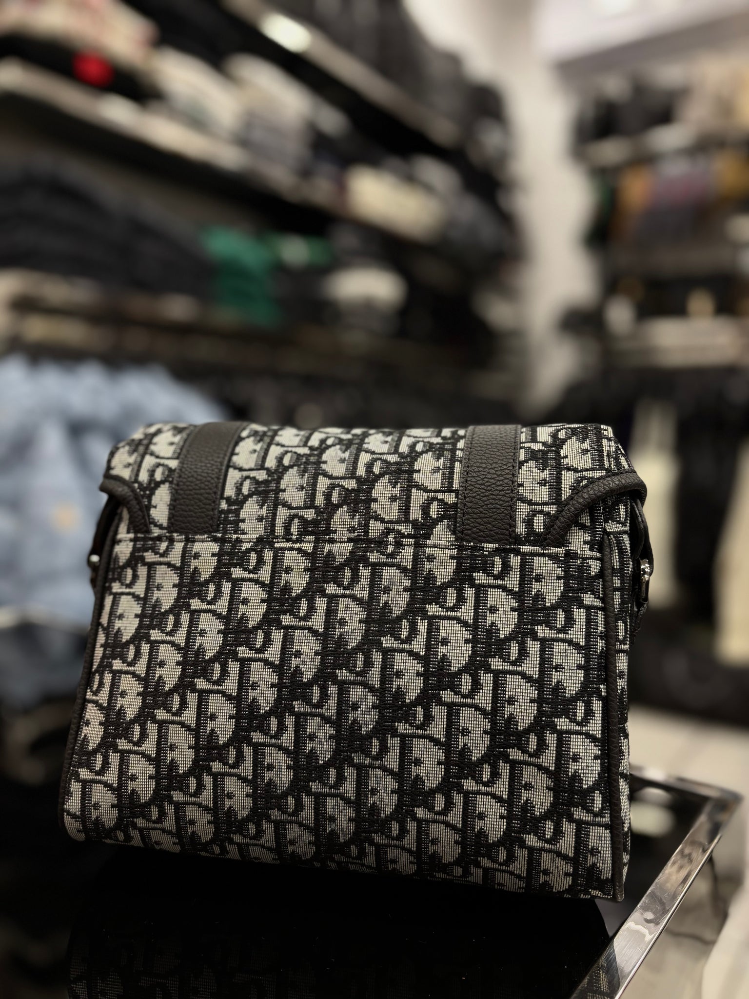 Dior Hit the Road Oblique black bag