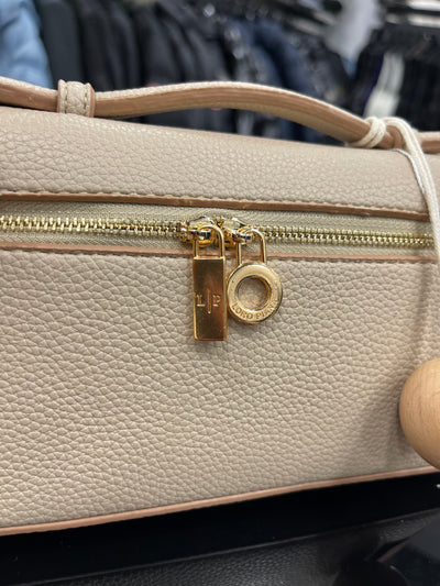 Loro Piana extra pocket beige bag