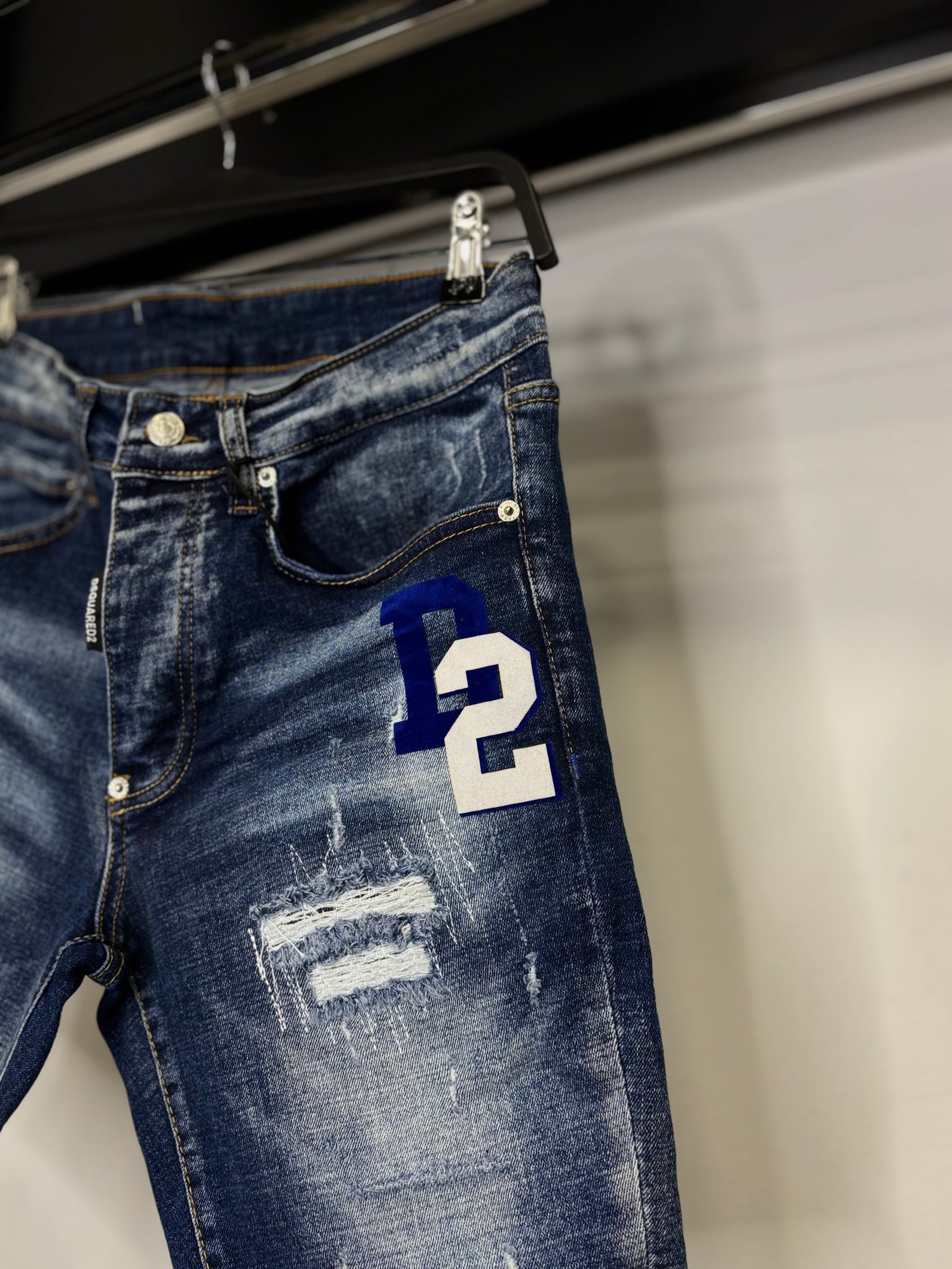 Dsquared2 Canadian Label jean shorts no1