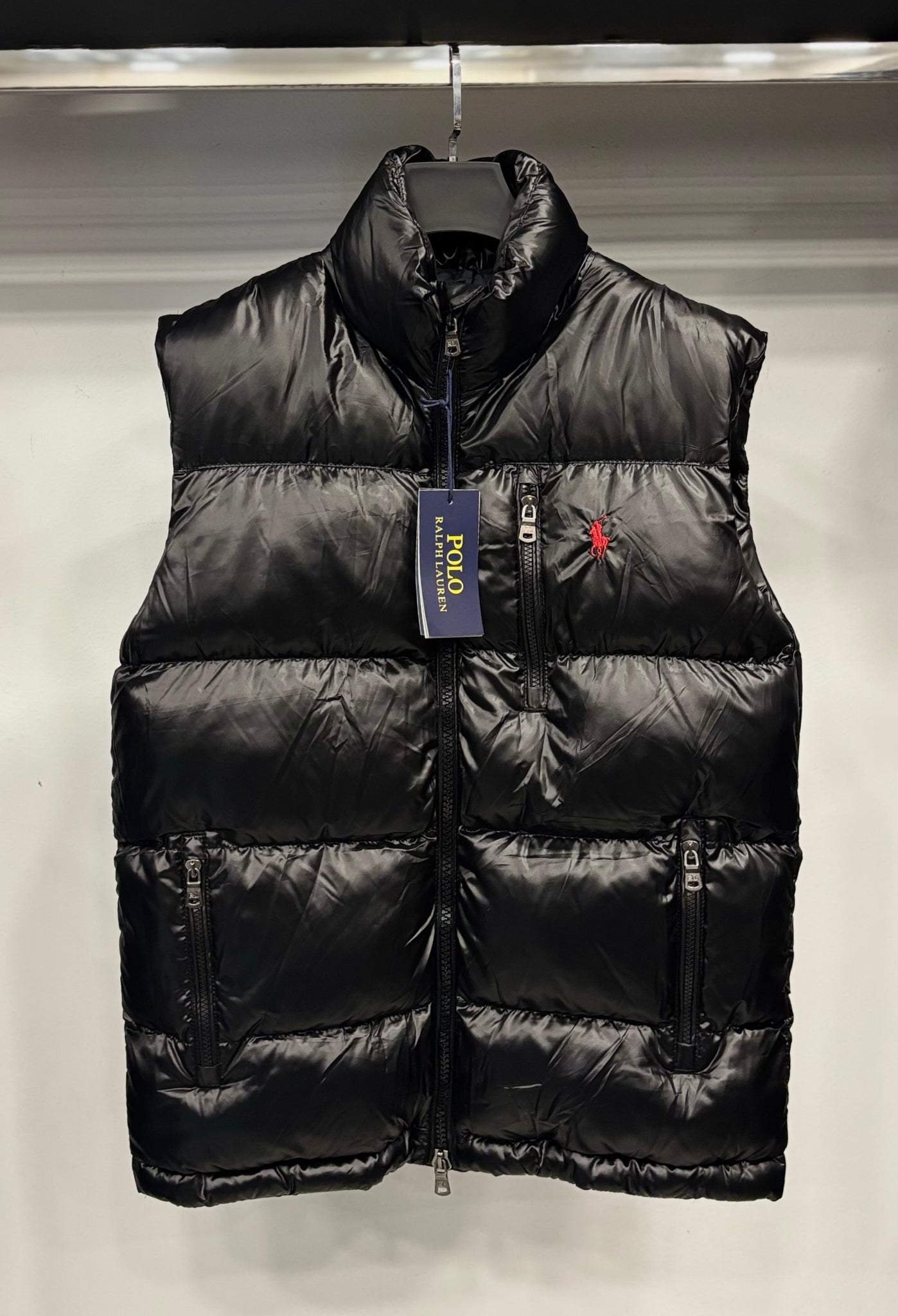 Polo Ralph Lauren black sleeveless (oversized)