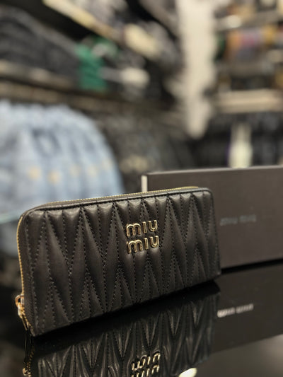 Miu Miu black wallet