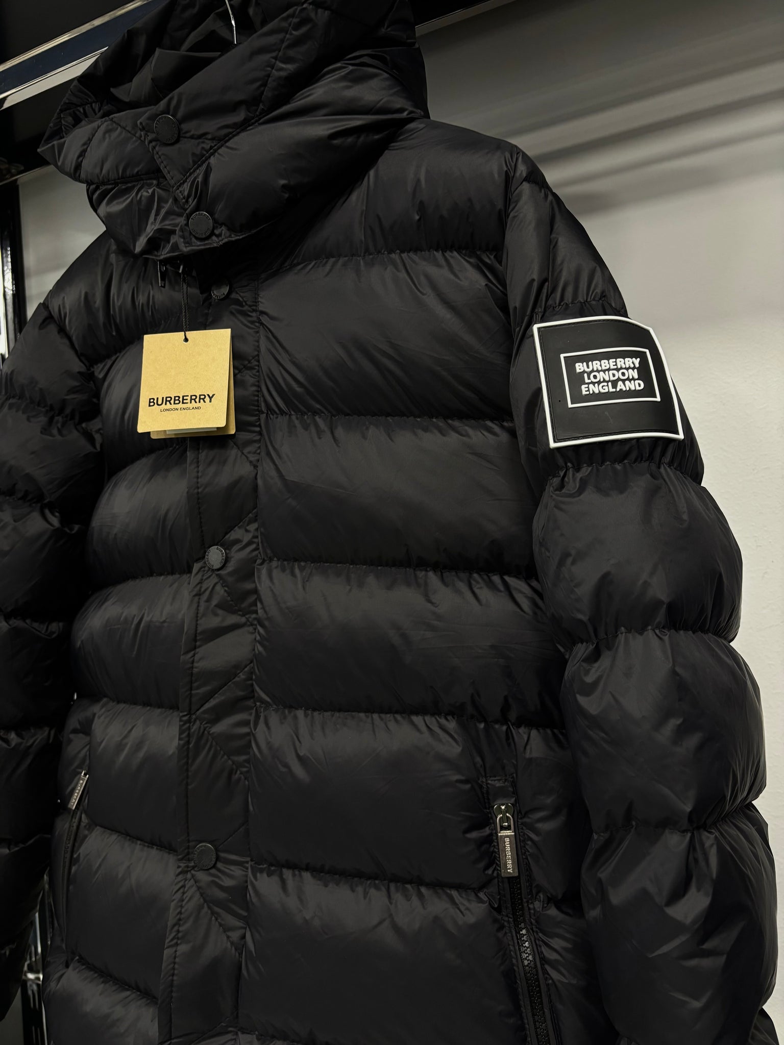 Burberry black jacket