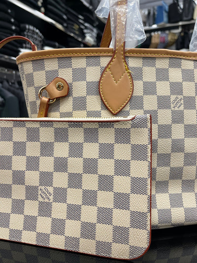 Louis Vuitton Neverfull Small size damier azur bag