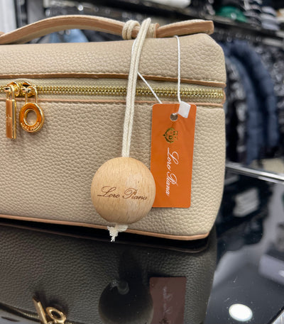 Loro Piana extra pocket beige bag
