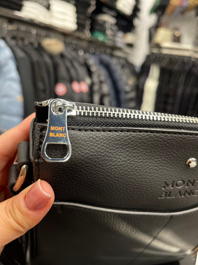 Mont Blanc Sartorial Envelope ώμου/χιαστί black bag