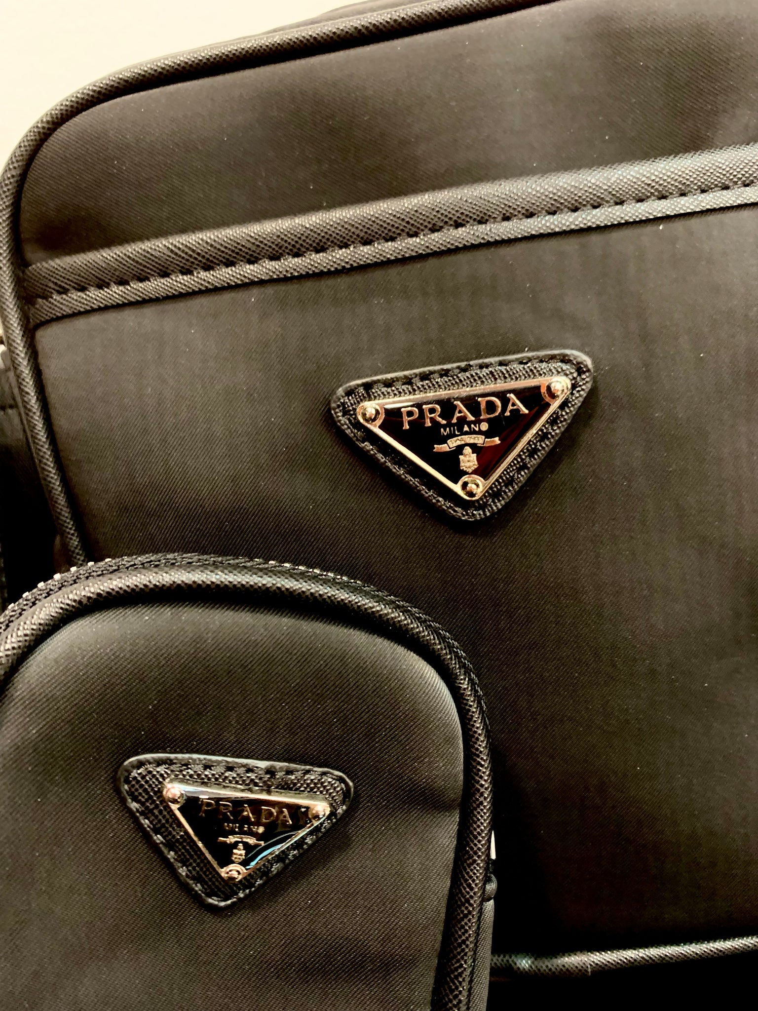 Prada Black bag ωμού/Χιαστί