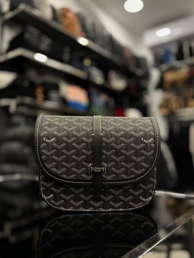 Goyard Belvedere PM black bag