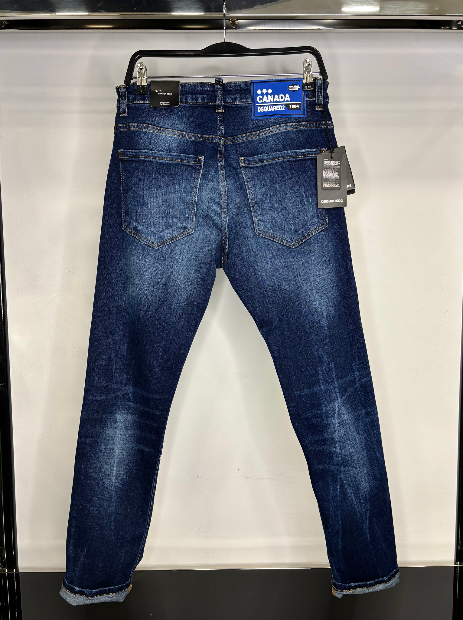 Dsquared2 Canada Dean&Dan brothers blue jean