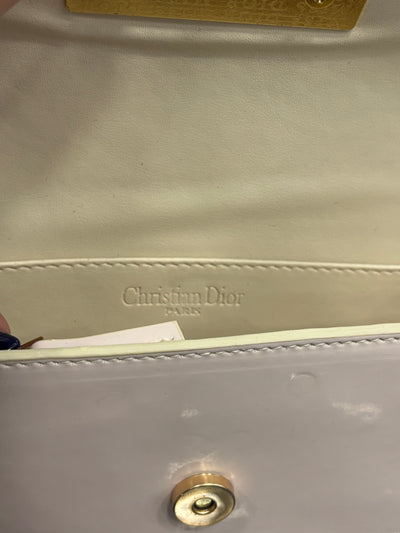 Miss Dior Patent Leather White