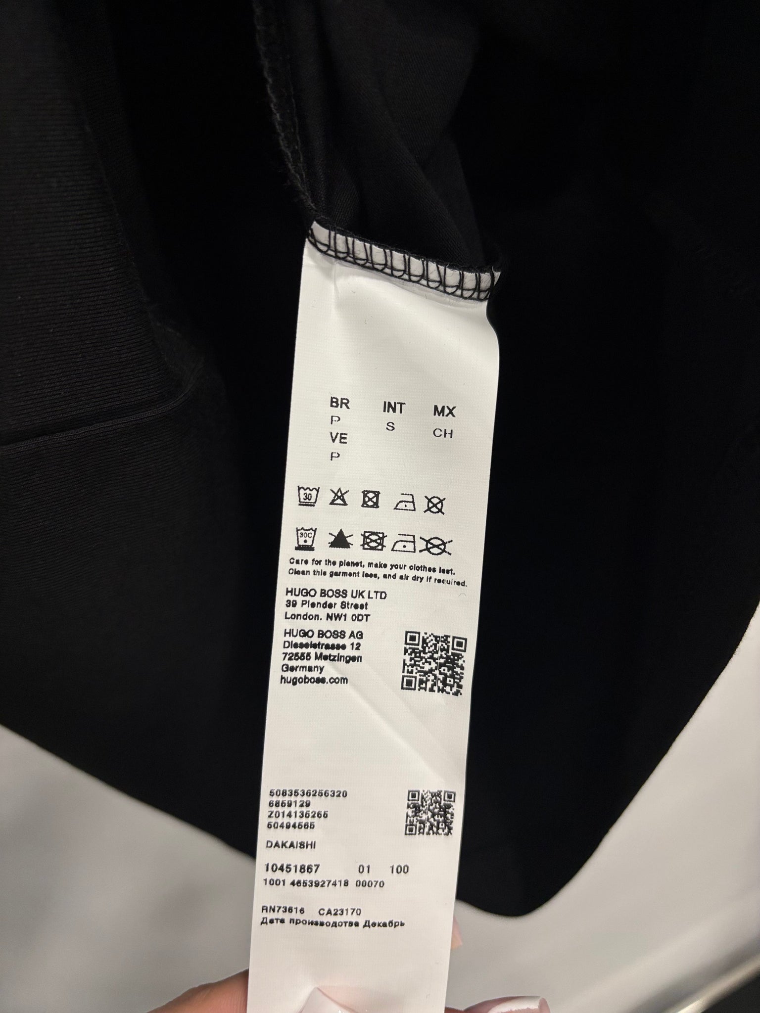 Boss black t-shirt