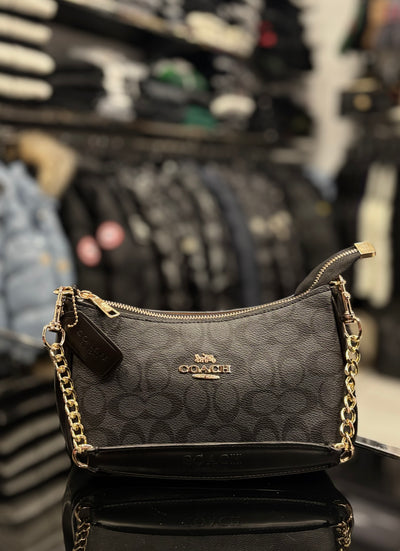 Coach Teri Mini Crossbody black bag