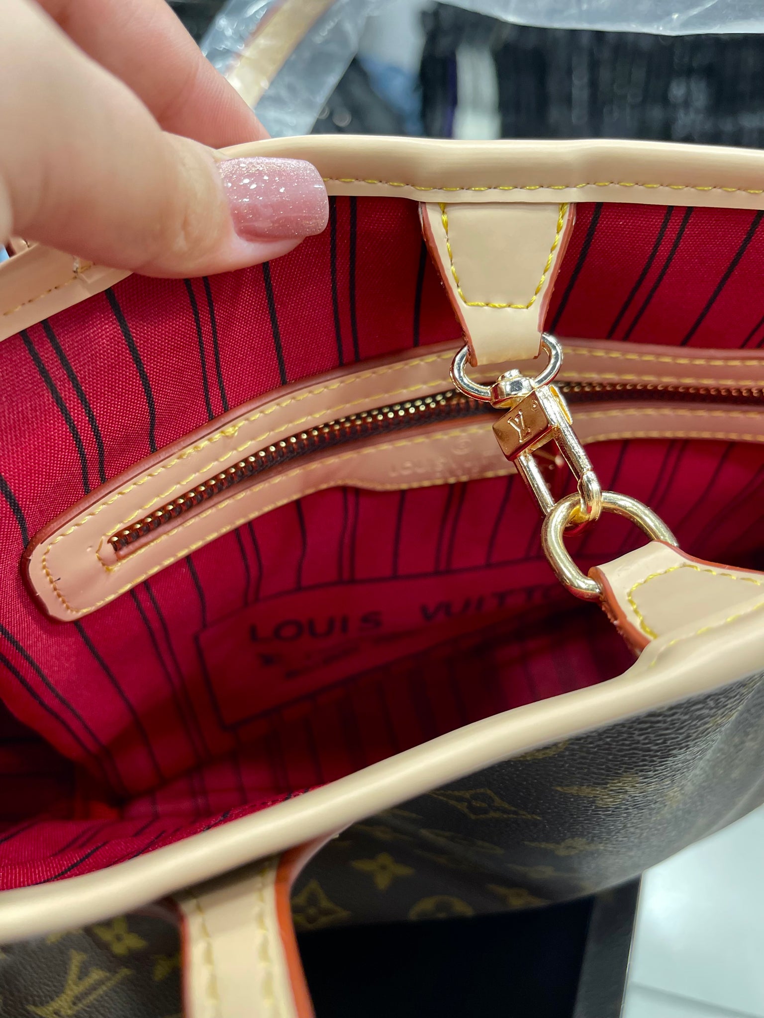 Louis Vuitton Neverfull small size bag