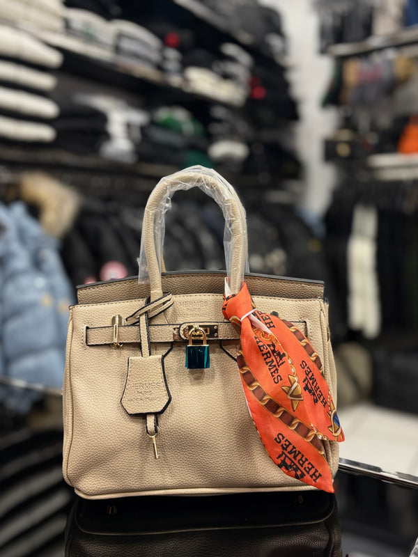 Hermes Birkin 30 beige bag
