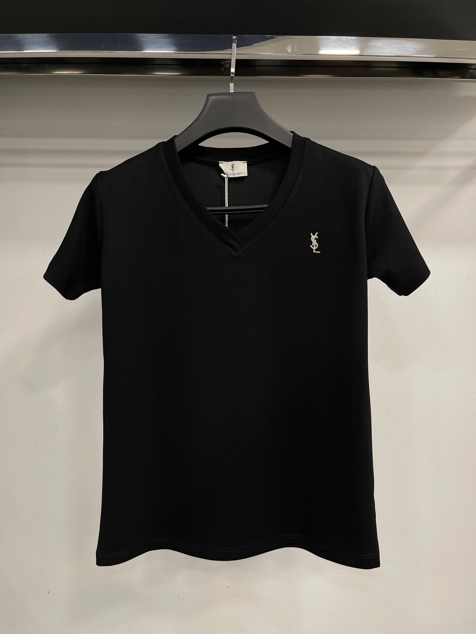 Yves Saint Lauren black T-shirt