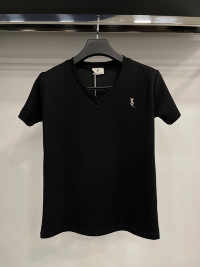 Yves Saint Lauren black T-shirt