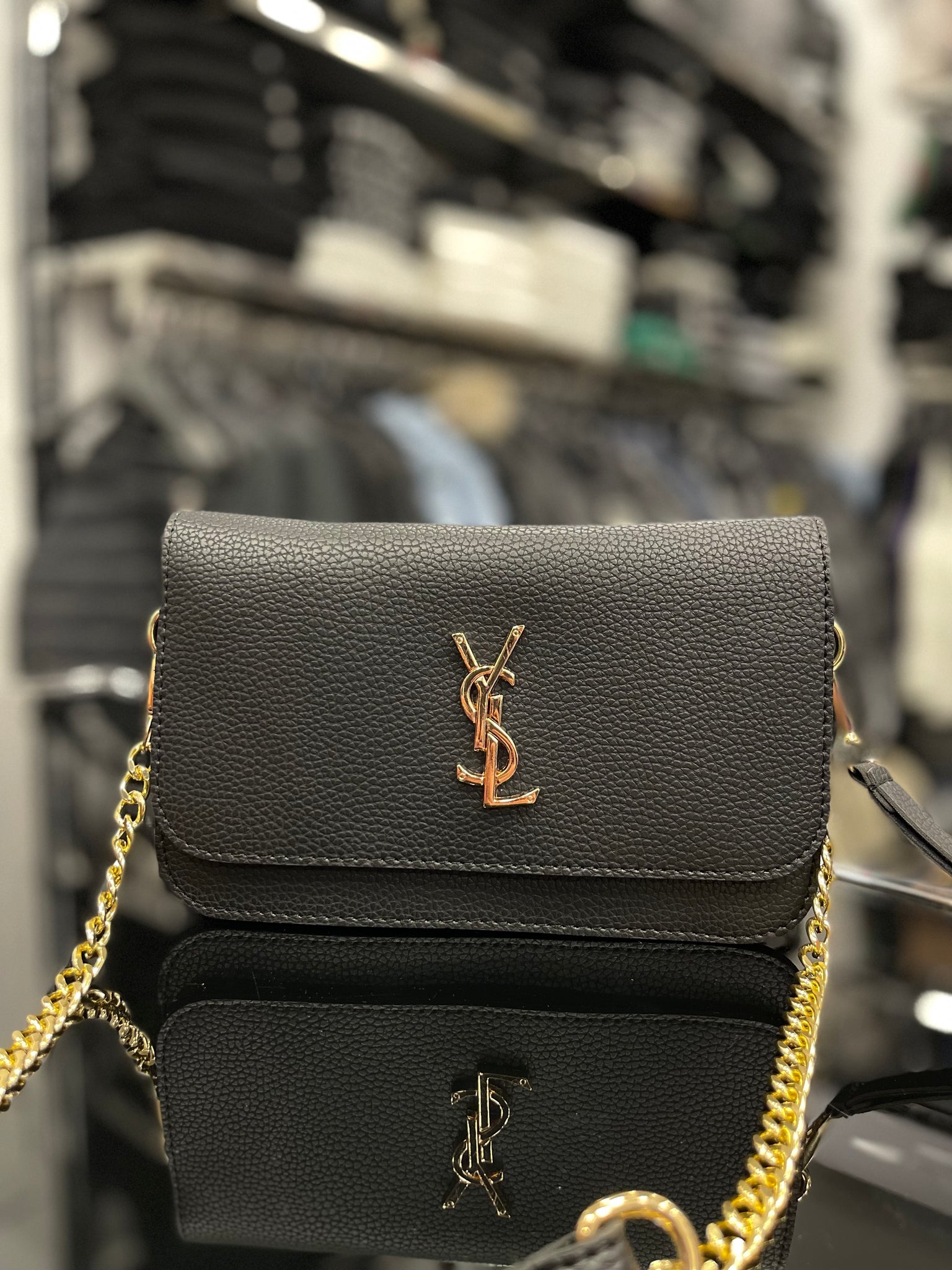 Yves Saint Laurent black bag