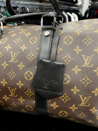 Σάκος ταξιδιού Louis Vuitton brown/black
