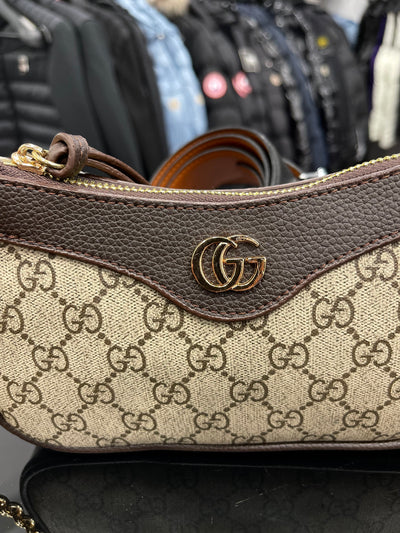 Gucci Ophidia mini size dark brown bag
