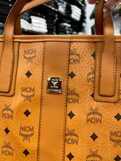 MCM Liz Reversible Small Size Visetos Tote Bag