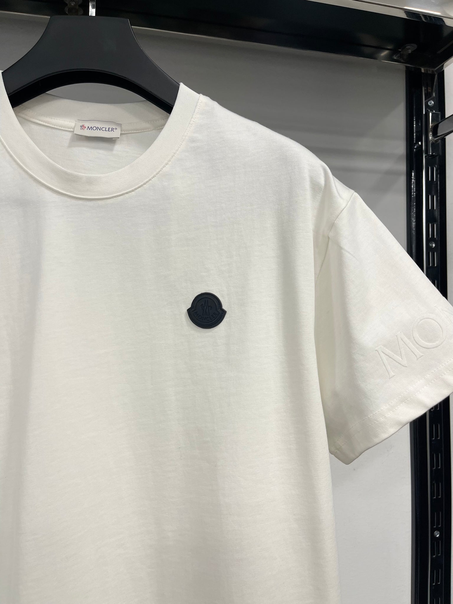 Moncler OVERSIZED White T-shirt