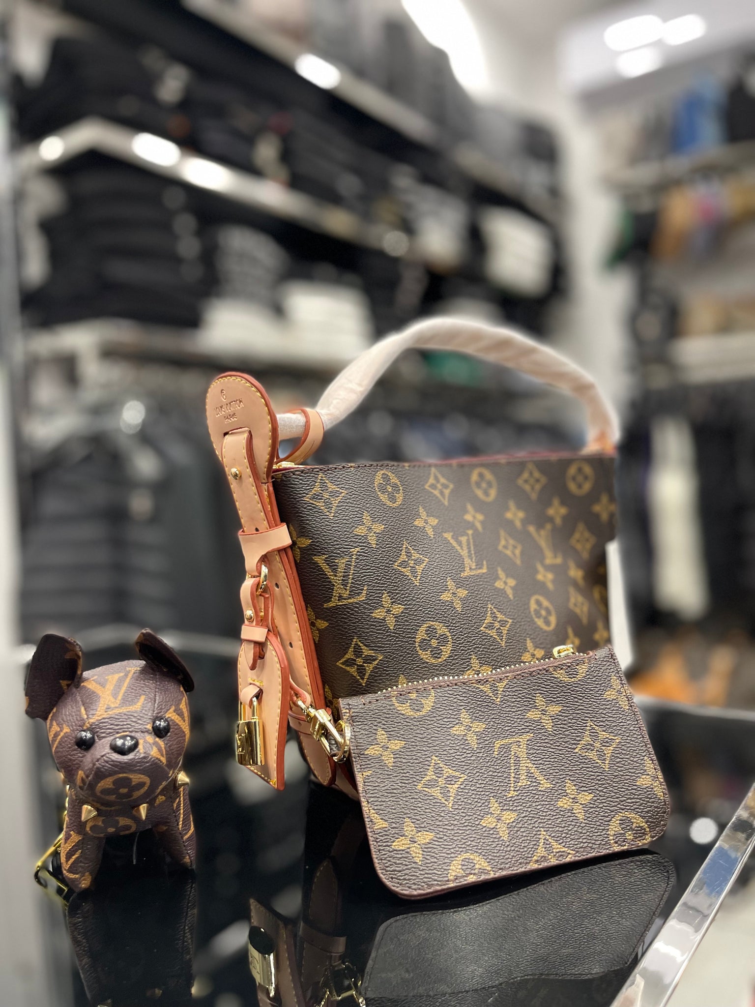 Louis Vuitton All In BB monogram bag