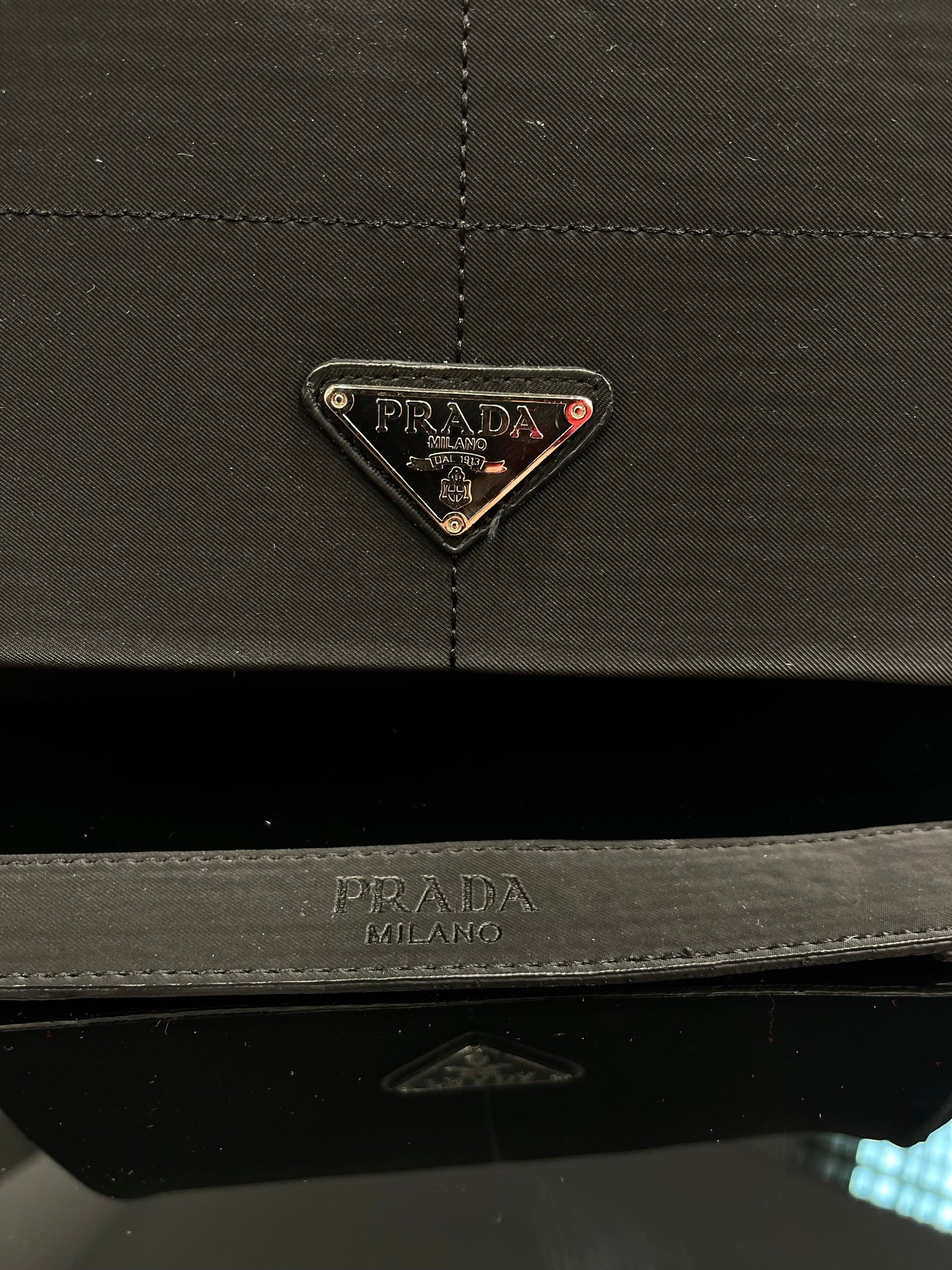 Prada triple bag