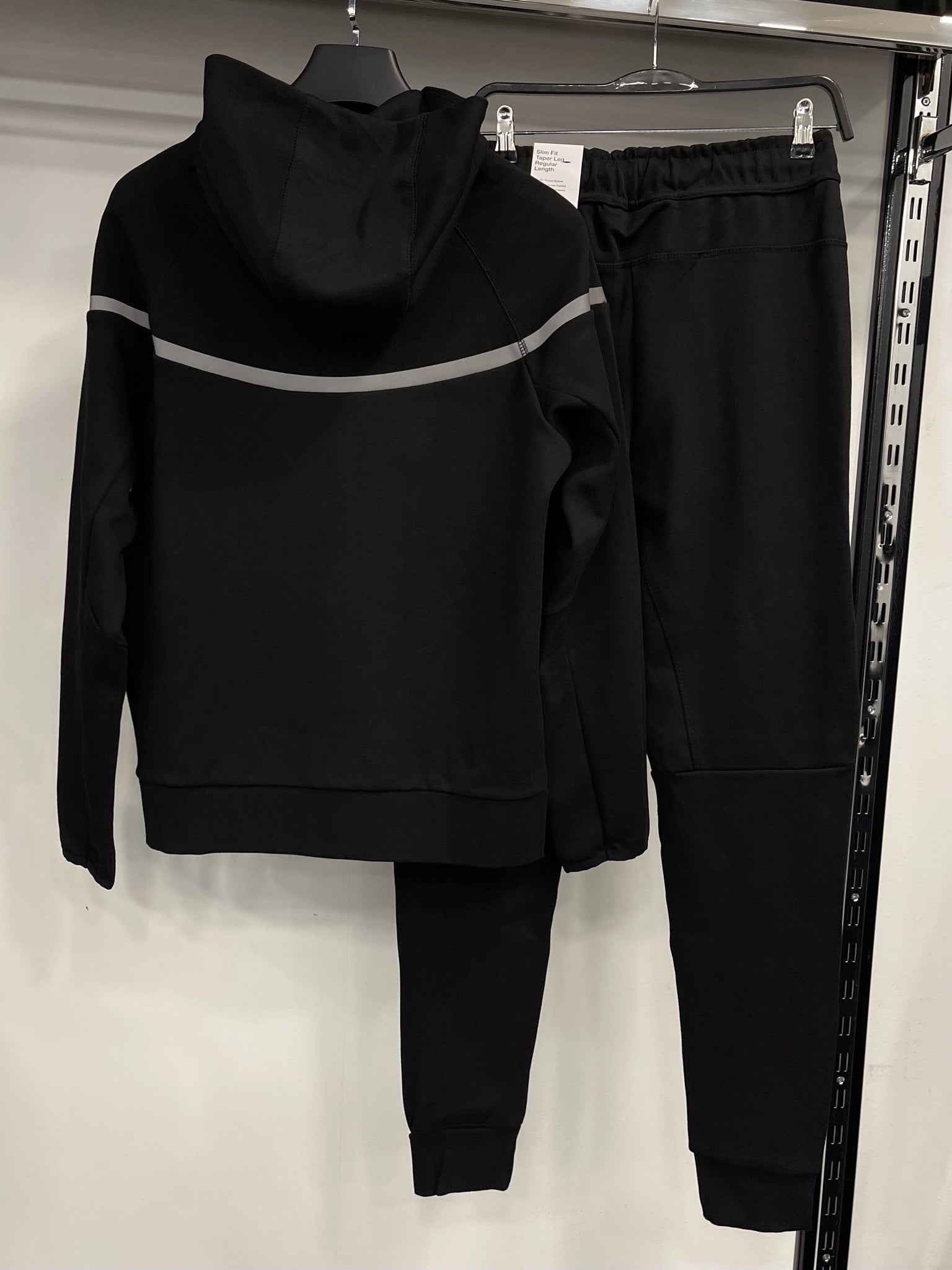 Nike Tech Fleece black tracksuit