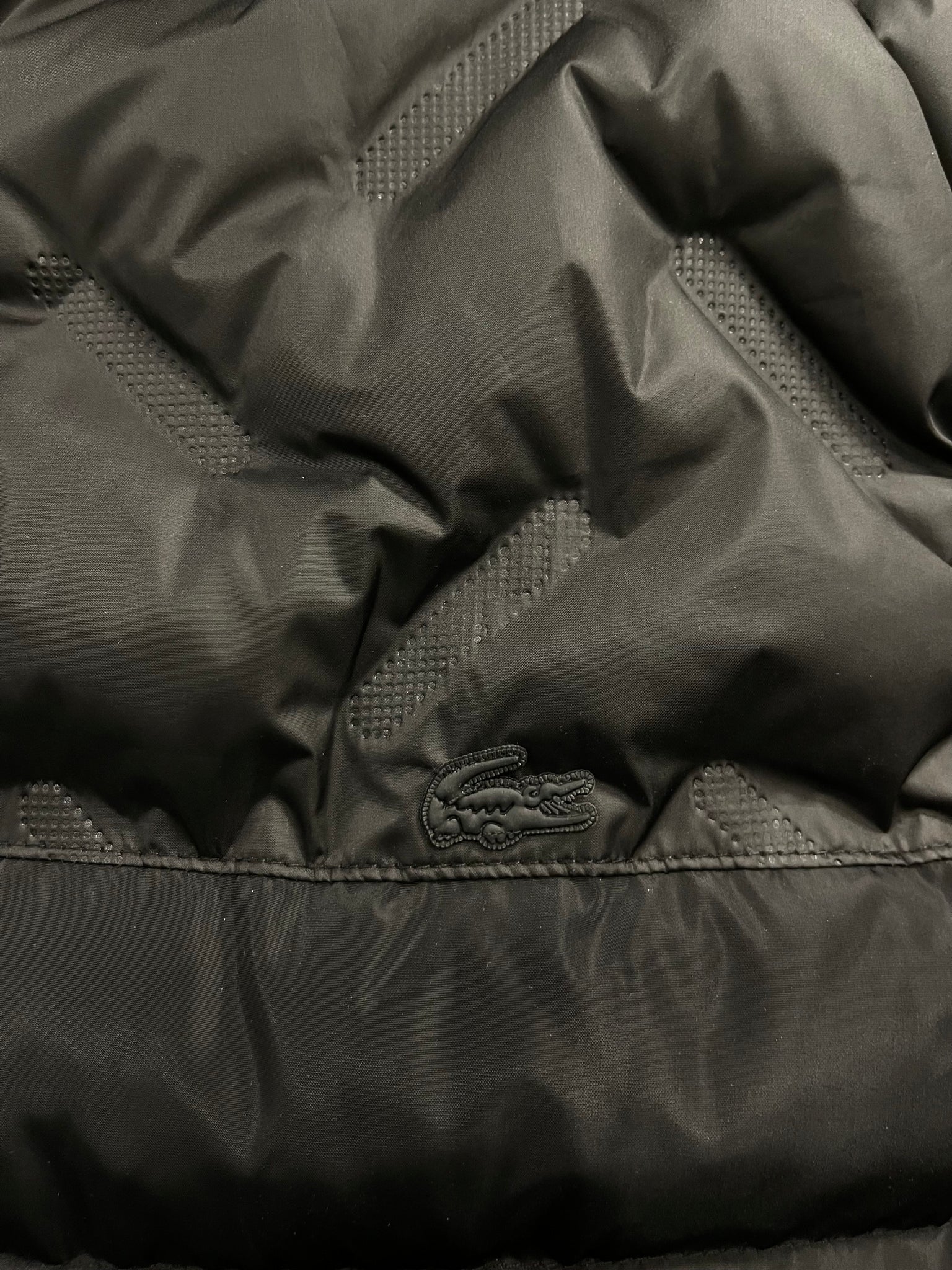 Lacoste black orange jacket
