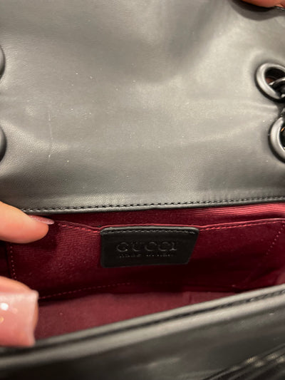 Gucci GG Marmont black bag