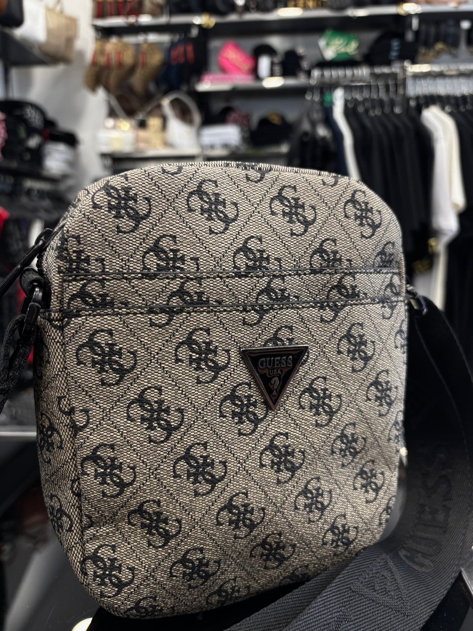 Guess beige bag ώμου/χιαστί