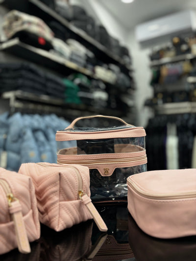 Victoria's Secret vanity pink bag