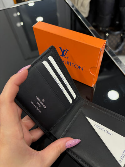 Louis Vuitton damier black wallet