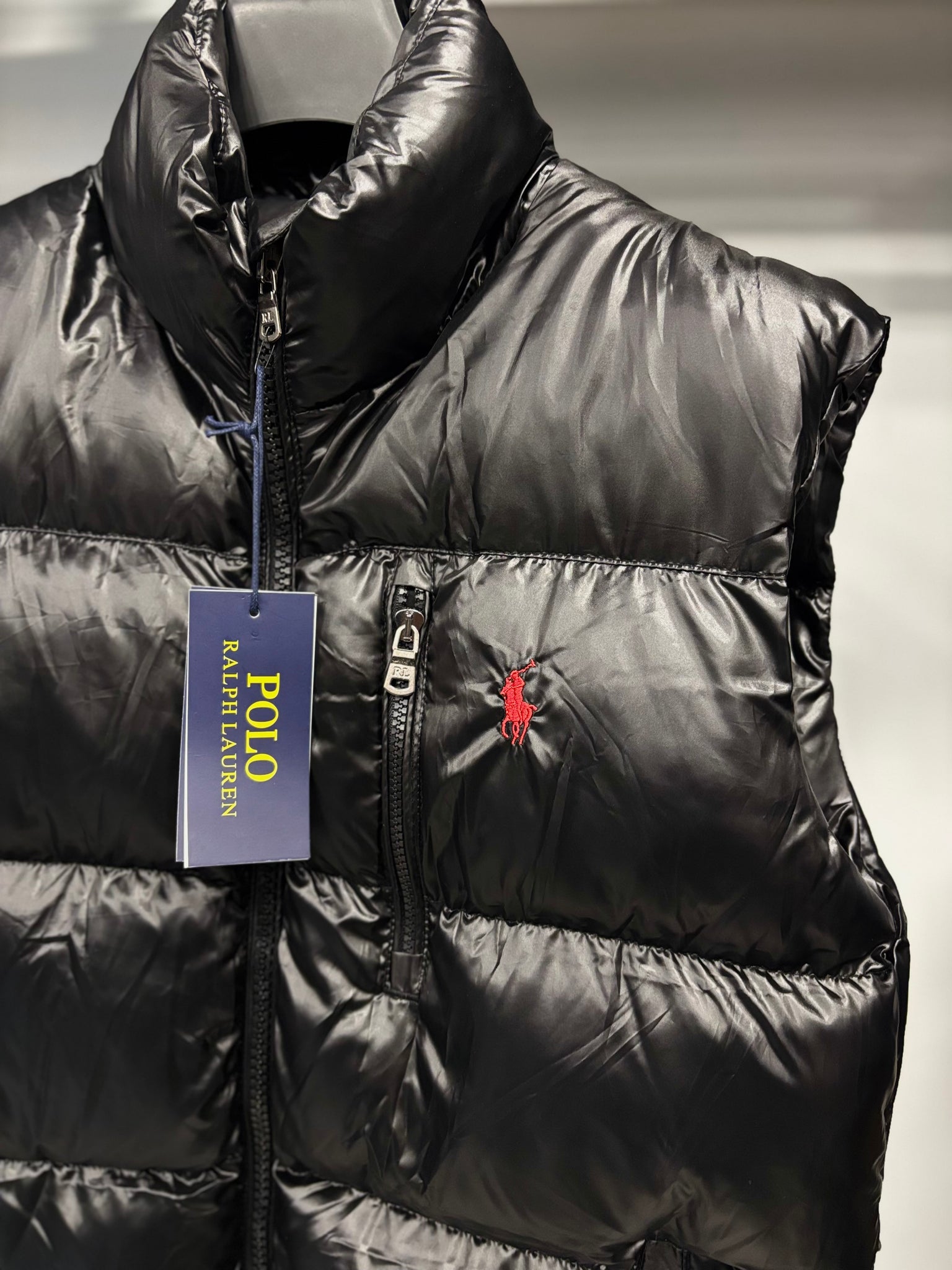 Polo Ralph Lauren black sleeveless (oversized)