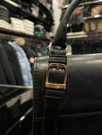 Jacquemus Le chiquito Long tote black bag
