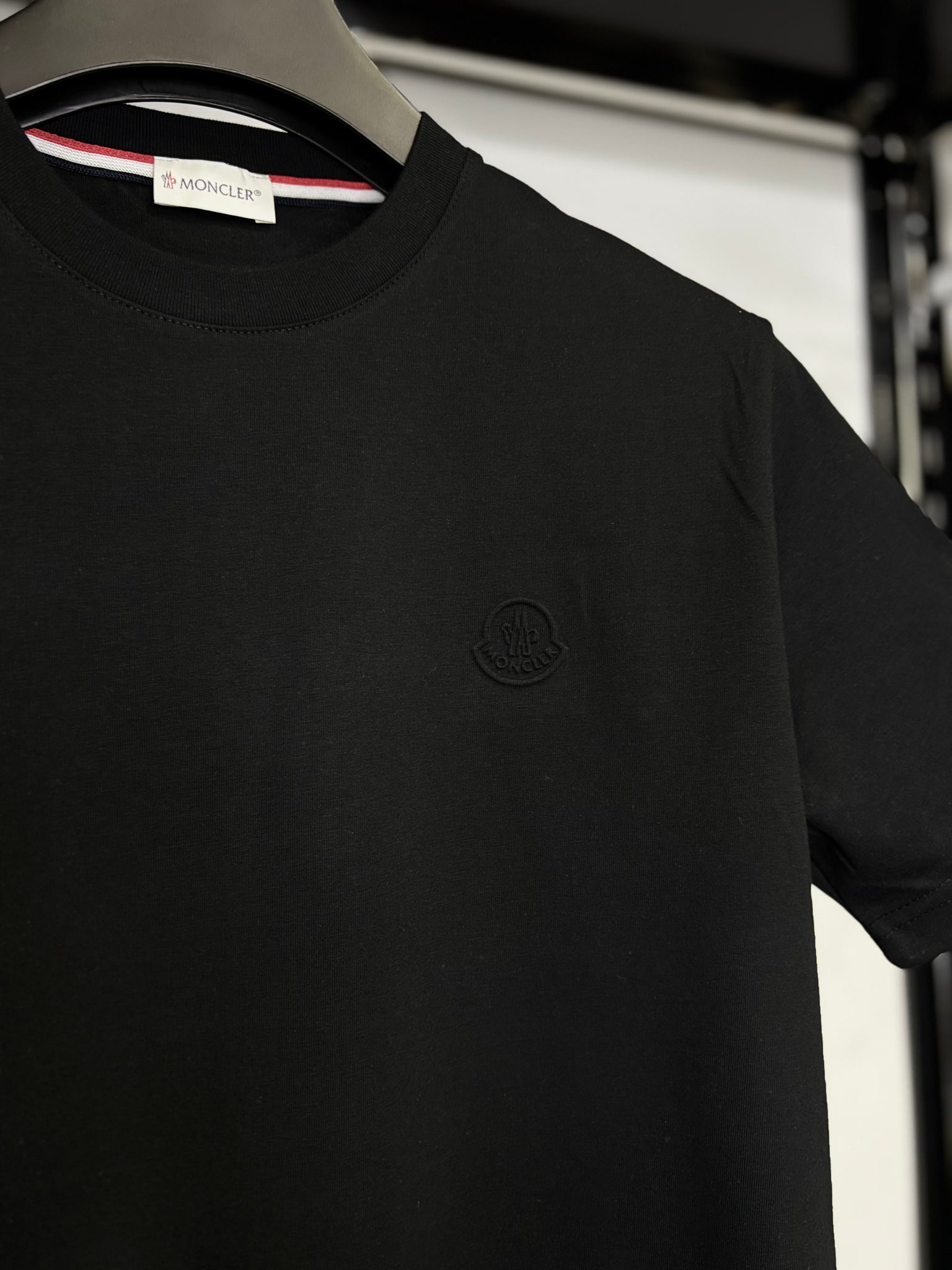 Moncler black t-shirt