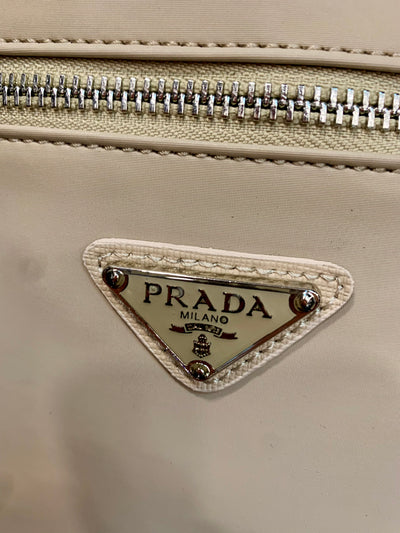 Prada Beige bag ωμού/χιαστί