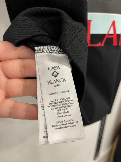 Casablanca Paris black T-shirt