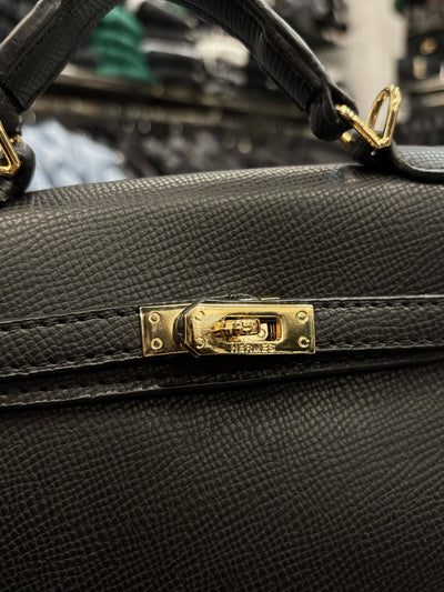 Hermes Mini Kelly Black bag