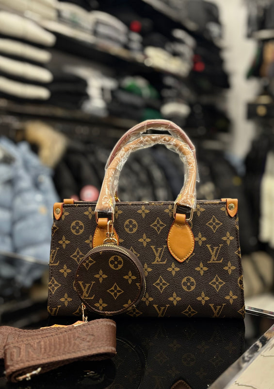 Louis Vuitton OnTheGo PM Monogram brown bag