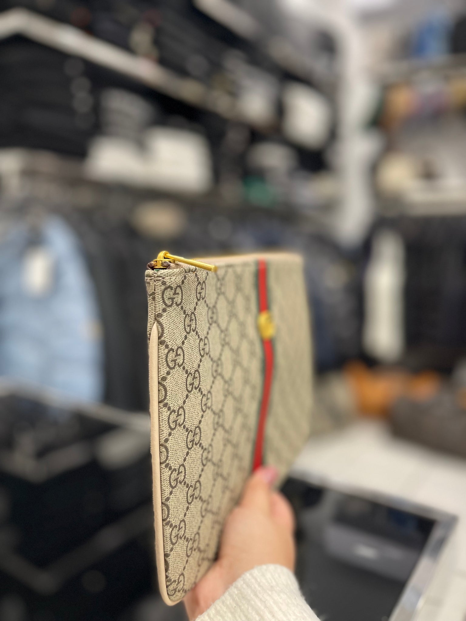 Gucci Ophidia GG Φάκελος bag