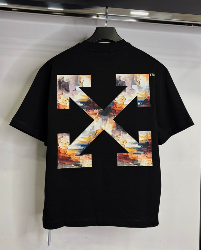 Off-White black t-shirt oversized   code no1