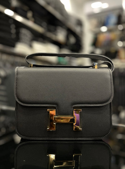 Hermes Constance black bag