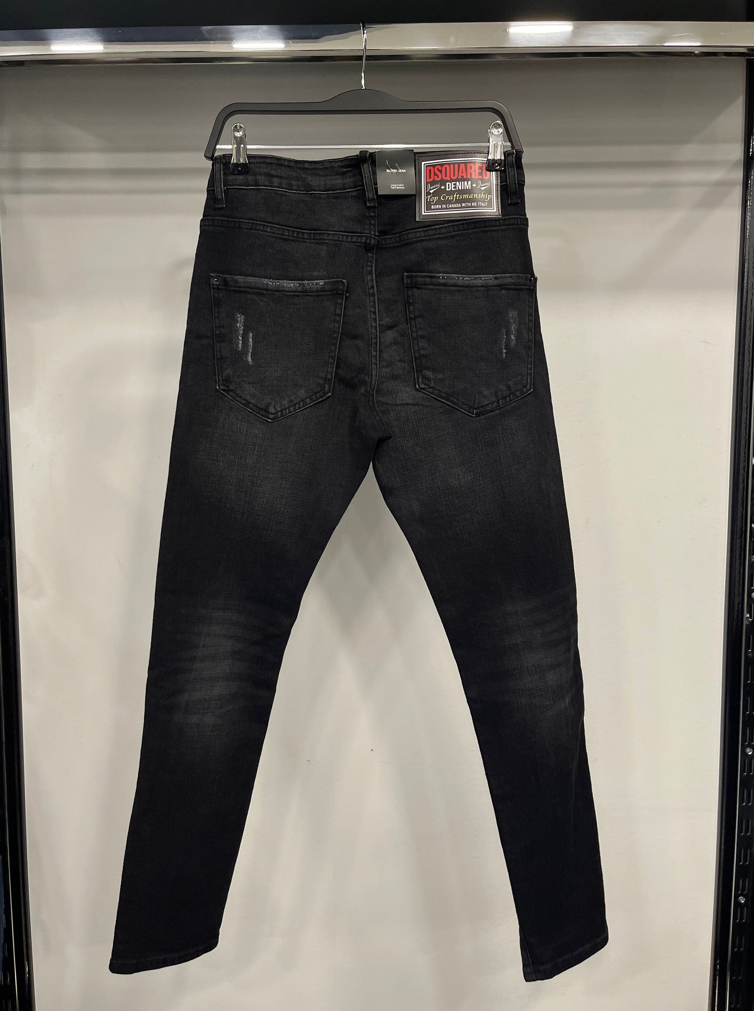 Dsquared2 Denim Top craftsmanship black Skater Jean