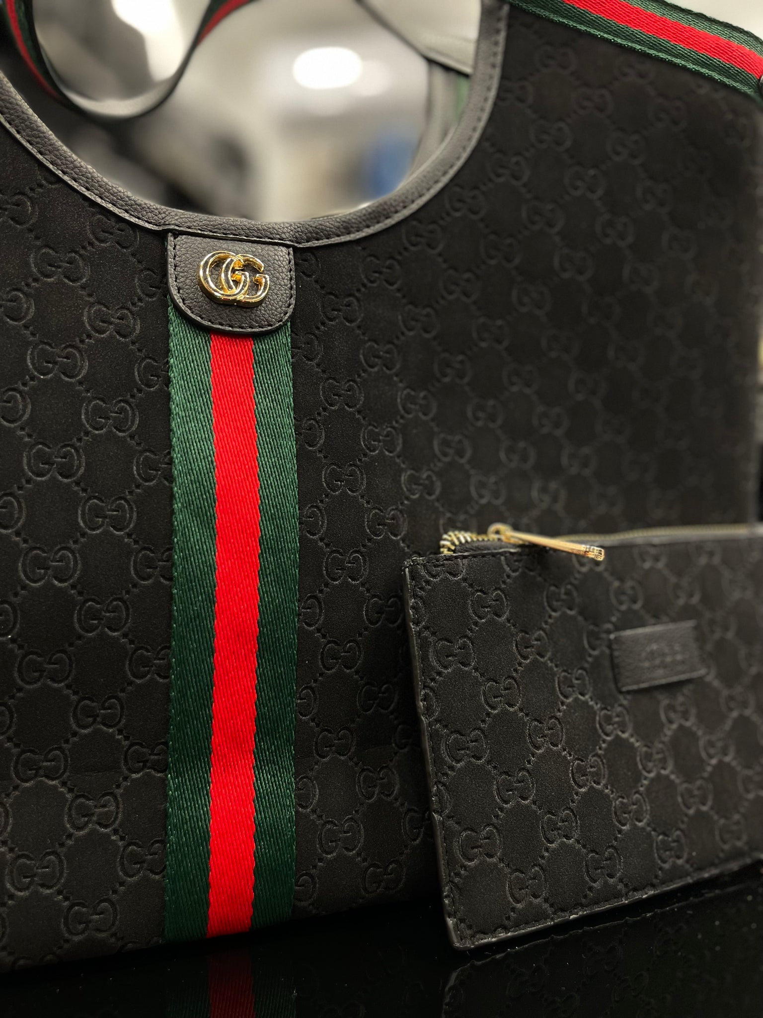 Gucci Giglio GG  Large tote bag